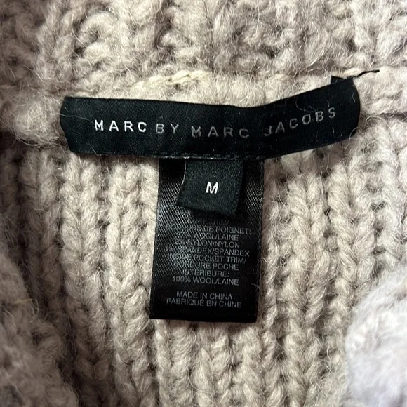 Marc by Marc Jacobs Zip Up Sweater, size M - Picture 4 of 5